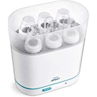 Los mejores  - Philips Avent SCF285-02- Esterilizador a vapor eléctrico 3 en 1 apto para biberones cuello ancho y estrecho- ciclo de 6…
